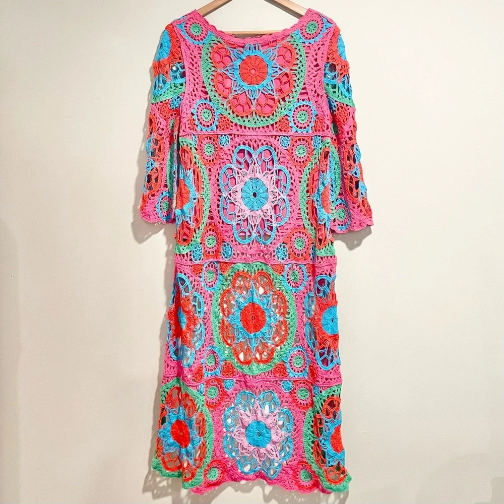 NEW Crochet high-low top - Picture 3 of 9